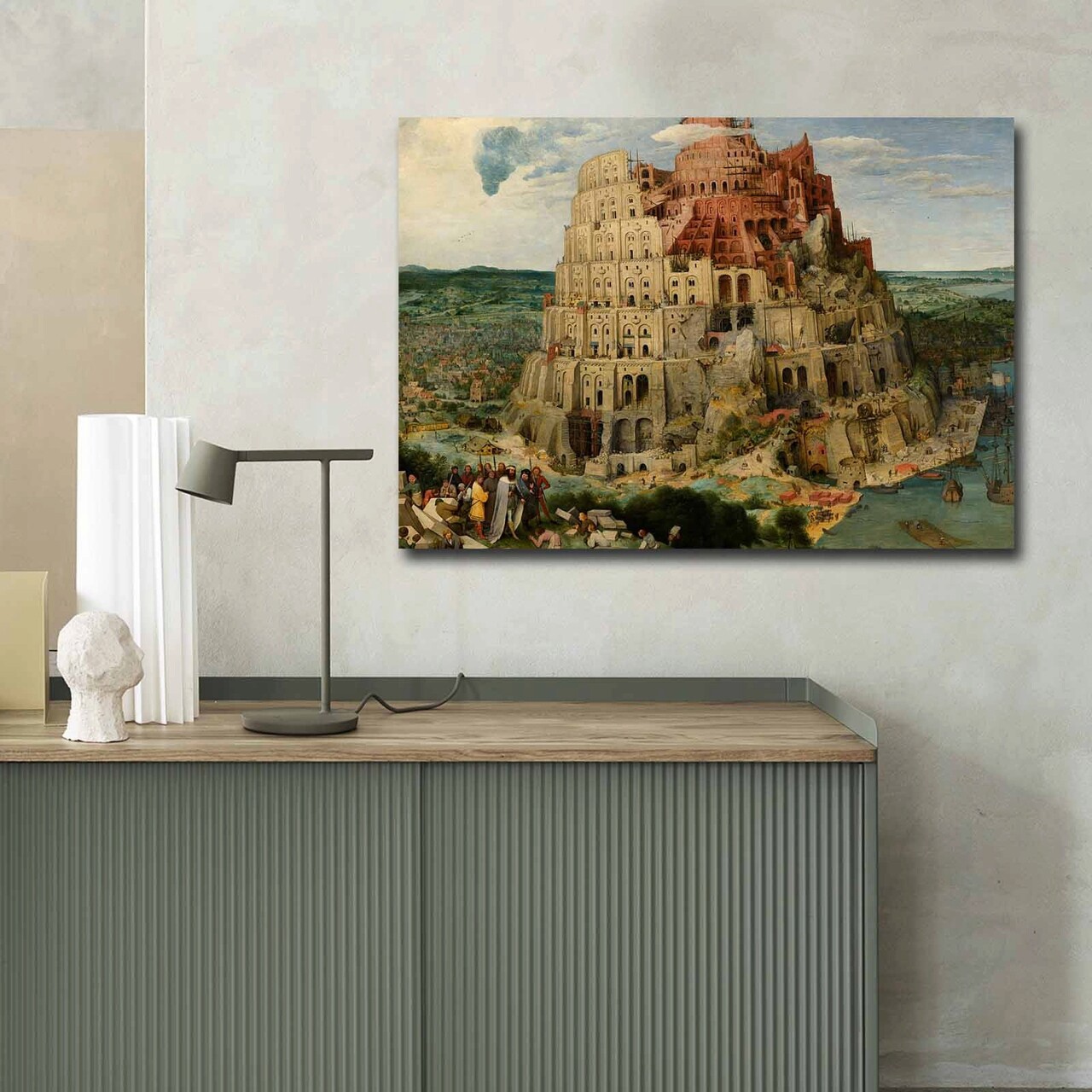 Tablou decorativ, 70100FAMOUSART-014, 70 x 100 cm, Multicolor - imagine 5